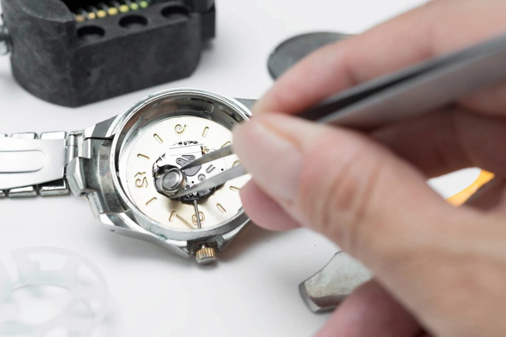 Cleaning and mainting luxury watches